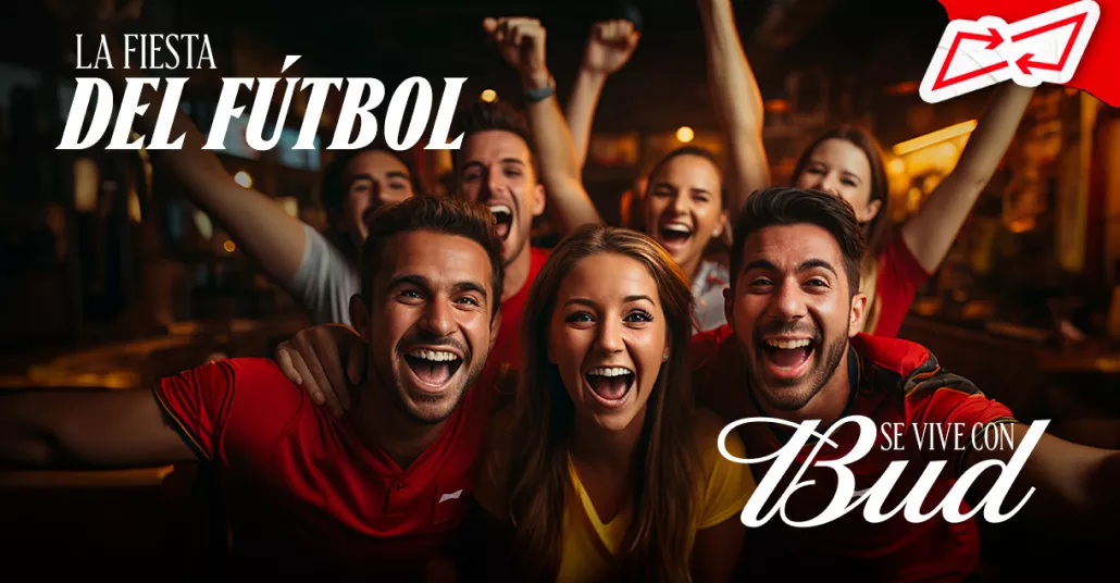 Personas viendo fútbol
