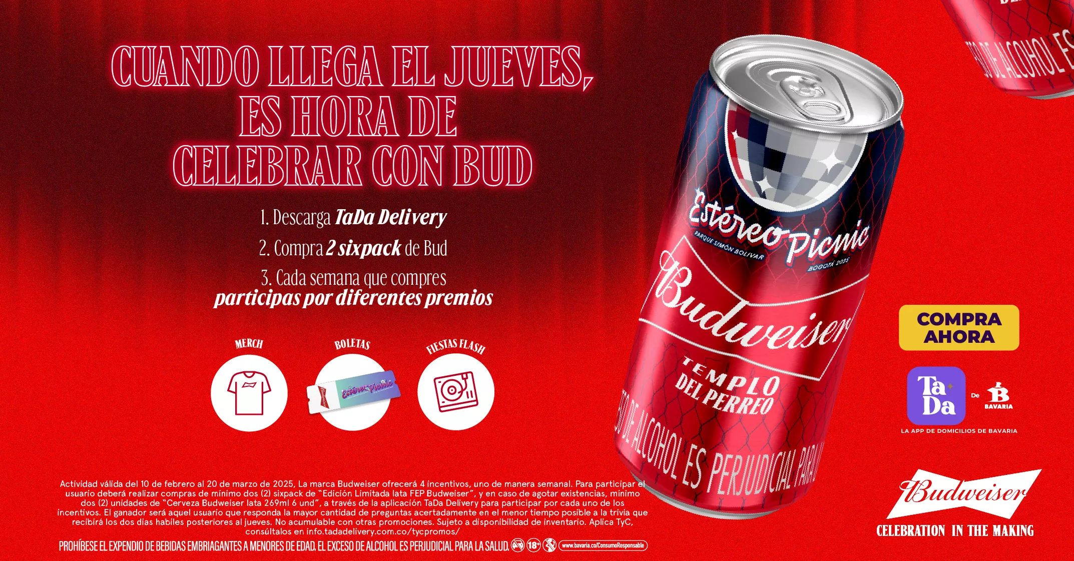 FEP 2025 con Budweiser 